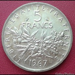 1967 - 5 Francs