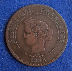1888 A - 5 centimes