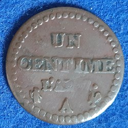 (1798-99) - 1 centime L'AN 7A