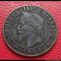 1862 A - 1 centime