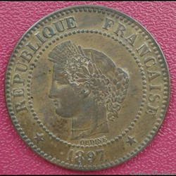 1897 A - 2 centimes