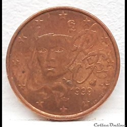 France - 1999 - 1 cent