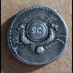 Vespasien - denier - capricorne