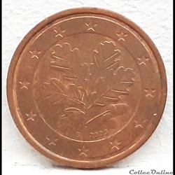 Allemagne - 2005 - G - 2 cents