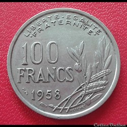 1958 - 100 francs