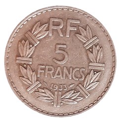 1933 - 5 francs
