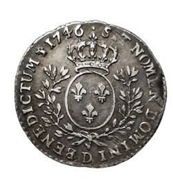 1746 D - 1/10ème d'écu