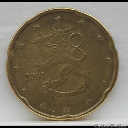 Finlande - 2001 - 20 cents