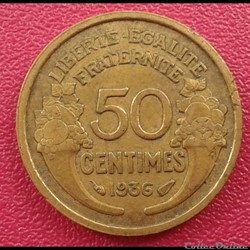 1936 - 50 centimes