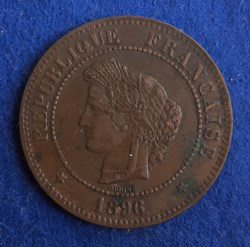 1896 A - 5 centimes - faisceau