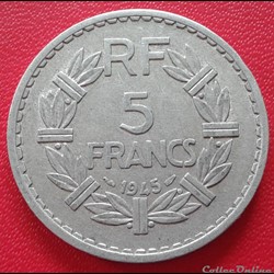 1945 - 5 francs - ALU
