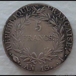 AN 13 I - 5 Francs