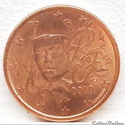 France - 2010 - 1 cent