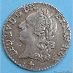 1779 A - 1/20ème d'écu - Louis XVI