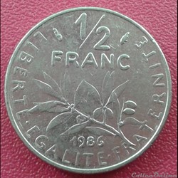 1986 - 50 centimes