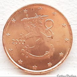 Finlande - 2003 - 1 cent