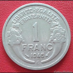 1945 C - 1 franc