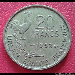1953 - 20 francs