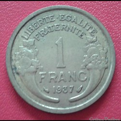 1937 - 1 franc