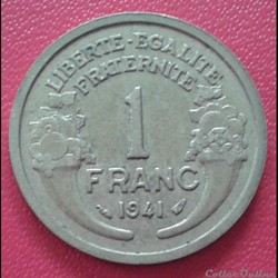 1941 - 1 franc