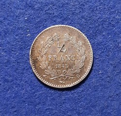 1845 - 1/4 franc