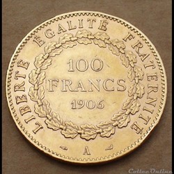 1906 - 100 francs OR