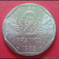 1985 - 2 francs