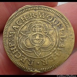 Jeton Nuremberg - Wolf lauffer