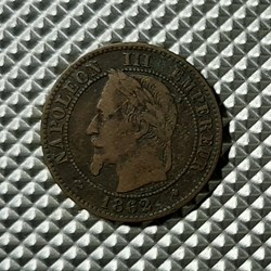 1862 BB - 2 centimes - Petit BB