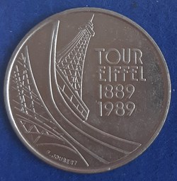 1989 - 5 francs commémorative
