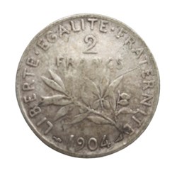 1904 - 2 francs