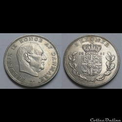 Danemark - 5 krone 1961