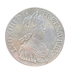 1643 A - écu à la mèche courte