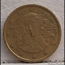 Italie - 2003 - 10 cents