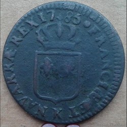 1785 K - Sol à l'écu - Louis XVI