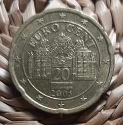 Autriche - 20 cents 2005