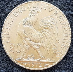 1912 - 20 francs OR