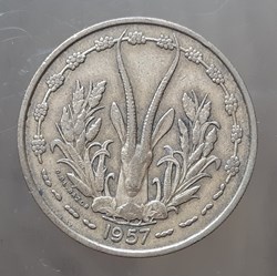 Togo – 25 francs 1957