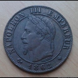 1862 BB - 1 centime - petit BB