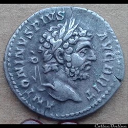 193/235 - LES SEVERES - CARACALLA - denier