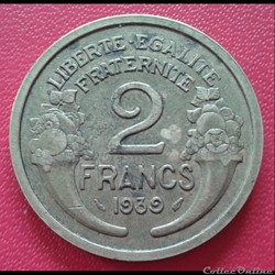 1939 - 2 francs
