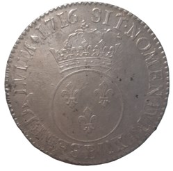 1716 - Écu vertugadin (rf)