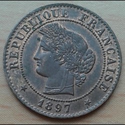 1897 A - 1 centime