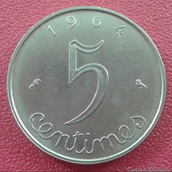 1964 - 5 centimes