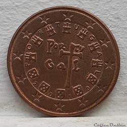 Portugal - 2010 - 5 cents