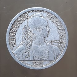 Indochine Francaise – 20 centimes 1945