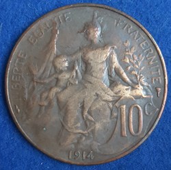 1914 - 10 centimes