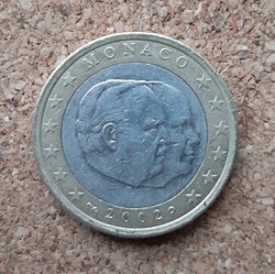 Monaco – 1 euro 2002