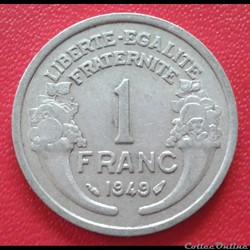 1949 - 1 franc