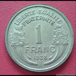 1938 - 1 franc